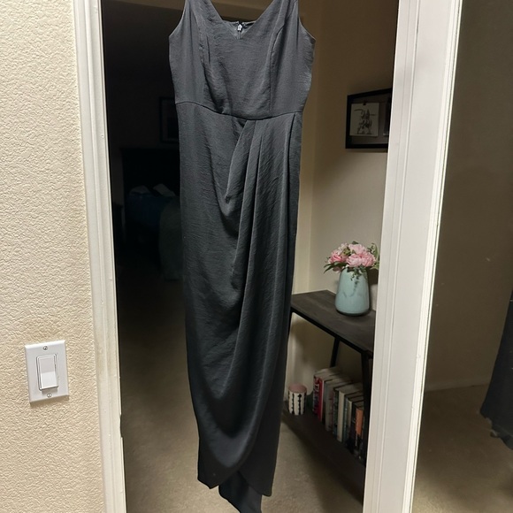 Express Satin Maxi Dress - Picture 3 of 5